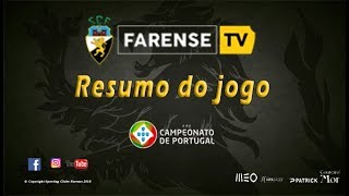 Resumo do jogo  Taça de Portugal  Caldas Sport Clube 3–2 Sporting Clube Farense [upl. by Santini]