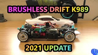 WLtoys K989 and 284131 Budget Brushless Drift Build 2021 Edition  Full Tutorial [upl. by Yllehs]