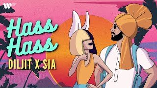 Hass Hass Official Video Diljit X Sia [upl. by Sweyn]