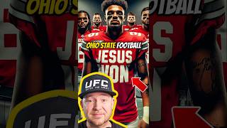 Ohio State Football Players Boldly Proclaim Jesus Jesus God Football Christian Shorts [upl. by Hnaht]