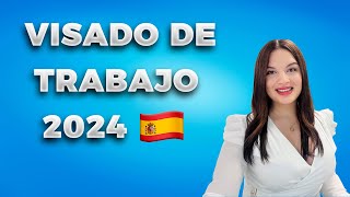 EMIGRANTES ✈️🇪🇸➡️ VISA de RESIDENCIA y TRABAJO INICIAL a ESPAÑA 2024 [upl. by Sitelc]