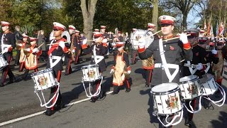 Coventry Remembrance Day Parade 2014 [upl. by Cirala]