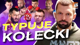 SZYMON KOŁECKI TYPUJE KHALIDOV VS ADAMEK I TURNIEJ KSW EPIC [upl. by Iolenta]