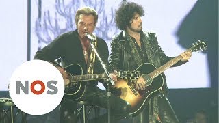 ROCKSTER Franse Elvis Johnny Hallyday 74 is overleden [upl. by Ingmar864]