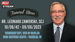 Funeral Mass  Br Leonard Zaworski SCJ  Priests of the Sacred Heart Dehonians [upl. by Lenora]