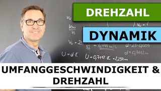 Umfanggeschwindigkeit am Reifenprofil  Drehzahl eines Rades  gleichmäßige Bewegung [upl. by Carlisle]