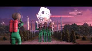 Mars Attacks • Main Theme 25th Anniversary Music Video [upl. by Carmelle]