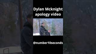 Dylan McKnights quotAPOLOGYquot Video In 10 Seconds Steroid Use [upl. by Tomasina]