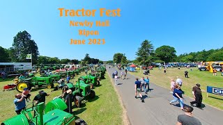 Tractor Fest at Newby Hall Ripon June 2023 [upl. by Echikson248]