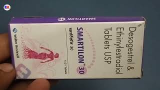 Smartilion 30 Tablet  Desogestrel amp Ethinylestradiol Tablet  Smartilion 30mg Tablet Uses Benefits [upl. by Carol]