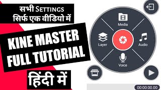 Kinemaster App Full Tutorial Hindi 2020  How to Use Kine master Full Tutorial by Sachin Saxena [upl. by Lidda758]