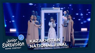 Daneliya Tuleshova  Өзіңе сен  Kazakhstan  National Final Performance  Junior Eurovision 2018 [upl. by Vigen]