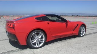 Testing the 2014 Chevy Corvette Stingray Z51 060 MPH til they take the keys away [upl. by Sucul638]