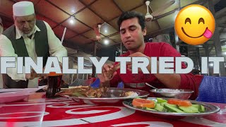 Trying NISAR CHARSI TIKKA  Peshawar  Northern Pakistan Tour [upl. by Mik]