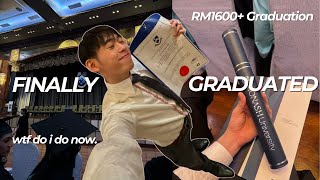 The most EXPENSIVE graduation ever  Monash University Grad Vlog ☆  GRWM Employment Stress ♡₊˚🎧 [upl. by Gemmell656]