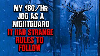 quotMy 80Hr Job as a Nightguard has Strange RULES To FOLLOWquot Creepypasta [upl. by Yerbua]