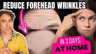 EASILY SMOOTH DEEP FOREHEAD LINES AT HOME INEXPENSIVELY [upl. by Sherrie]