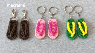 Sandalias Macramé llavero  keychain [upl. by Grayson]