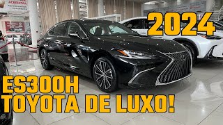 Lexus ES300h 2024 O toyota de luxo concorrente de BMW e mercedes Avaliação completa [upl. by Picker306]