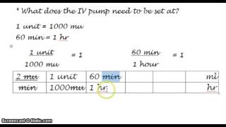 Pitocin Calculation Demonstration [upl. by Olpe]