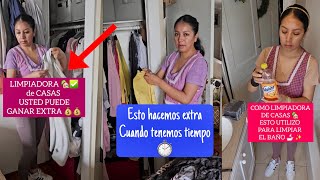 Cómo ganar dinero extra limpiando casas LIMPIAMOS EL BAÑO CON ESTOS LIQUIDOS [upl. by Katt702]