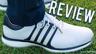 Adidas Tour 360 XT Spikeless Golf Shoes Full Review  Better than Pro SL Find out NOW [upl. by Esilram]