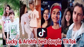 Lucky Dancer amp Arishfa khan Best Couple TikTok video  TikTok Trending  Funny Couple  Love Couple [upl. by Goldarina]