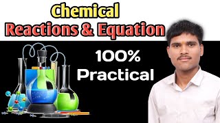 Chemical Reactions and Equations in 3 Minutes Practical  Class 10th  Rapid Revision  CBSE [upl. by Rufe]