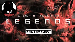 Ghost of Tsushima  Legends 7  La mort échouée let’s play [upl. by Yanat]