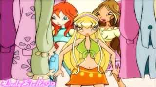 Winx Club  Stella  Barbie Girl Request [upl. by Atnauqal]