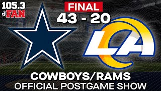 CowboysRams Official Postgame Show [upl. by Laraine]