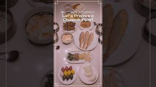 How to Prepare a Chuseok Feast in Seoul shorts [upl. by Taveda925]