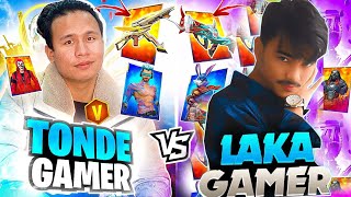 Tonde Gamer vs Laka Gamer Collection Verses For The First Time😱 who won [upl. by Arelc]