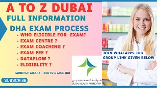 A To Z information about DHA Exam Dubai Exam process Dha Exam FeeExam centre  Dubai Pharmacists [upl. by Edgard]