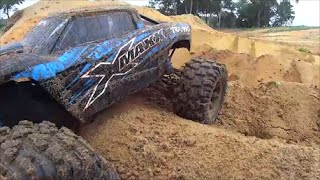 Traxxas XMaxx in quotShred the Pitquot [upl. by Enerahs]