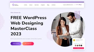 How to Make a WordPress Website for FREE 2023  WordPress Designing MasterClass  Elementor amp Phlox [upl. by Ap]