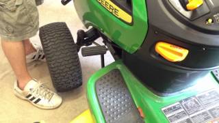 John Deere D170 54quot Lawn Tractor  Review [upl. by Bbor]