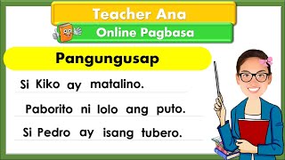 Grade 1 Grade2 amp Grade 3 ll Pagsasanay sa Pagbasa ng mga Pangungusap ll Teacher Ana Online Pagbasa [upl. by Sarazen287]