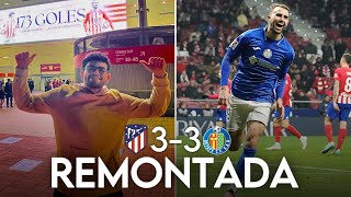 UN MADRIDISTA ASSISTE A LA REMONTADA DE GETAFE FACE A LATLETICO AU METROPOLITANO 33 [upl. by Wyly164]