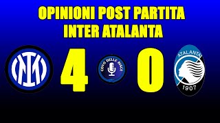 Gasperini rullato  Opinioni post partita Inter Atalanta  Il Covo delle Bisce [upl. by Nylitak]