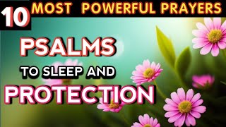 10 most powerful psalms prayer before sleep bedtime psalms prayers for protection female voice [upl. by Nobile413]