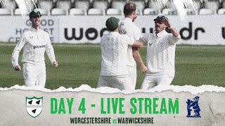 Live Stream  Worcestershire vs Warwickshire 🍐  Day Four [upl. by Aroc224]