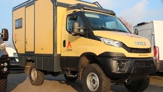 Nice Campers 4x4 Globetrotter Iveco daily 4x4 [upl. by Anirehs782]