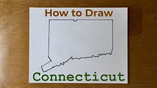 How to Draw Connecticut [upl. by Pollak]