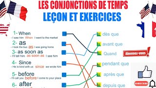 LES CONJONCTIONS DE TEMPS leçon et exercices [upl. by Rosemarie600]