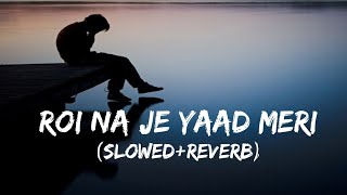 Roi Na Je Yaad Meri Lofi song SlowedReverb [upl. by Nylarat]