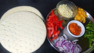 Readymade pizza base make pizza  pizza  pizza recipe  readymade pizza base [upl. by Pat422]