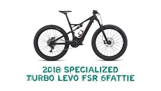 2018 Specialized Turbo Levo 6fattie review [upl. by Adnak579]