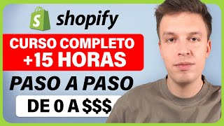 Curso Gratis De Shopify Dropshipping 15 Horas [upl. by Zzaj]