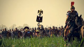 Dacians vs Rome  44k Massive Total War Cinematic Battle  Rome 2 [upl. by Aihsik327]